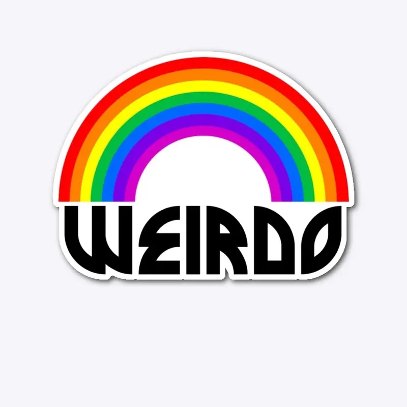 Large Rainbow Weirdo